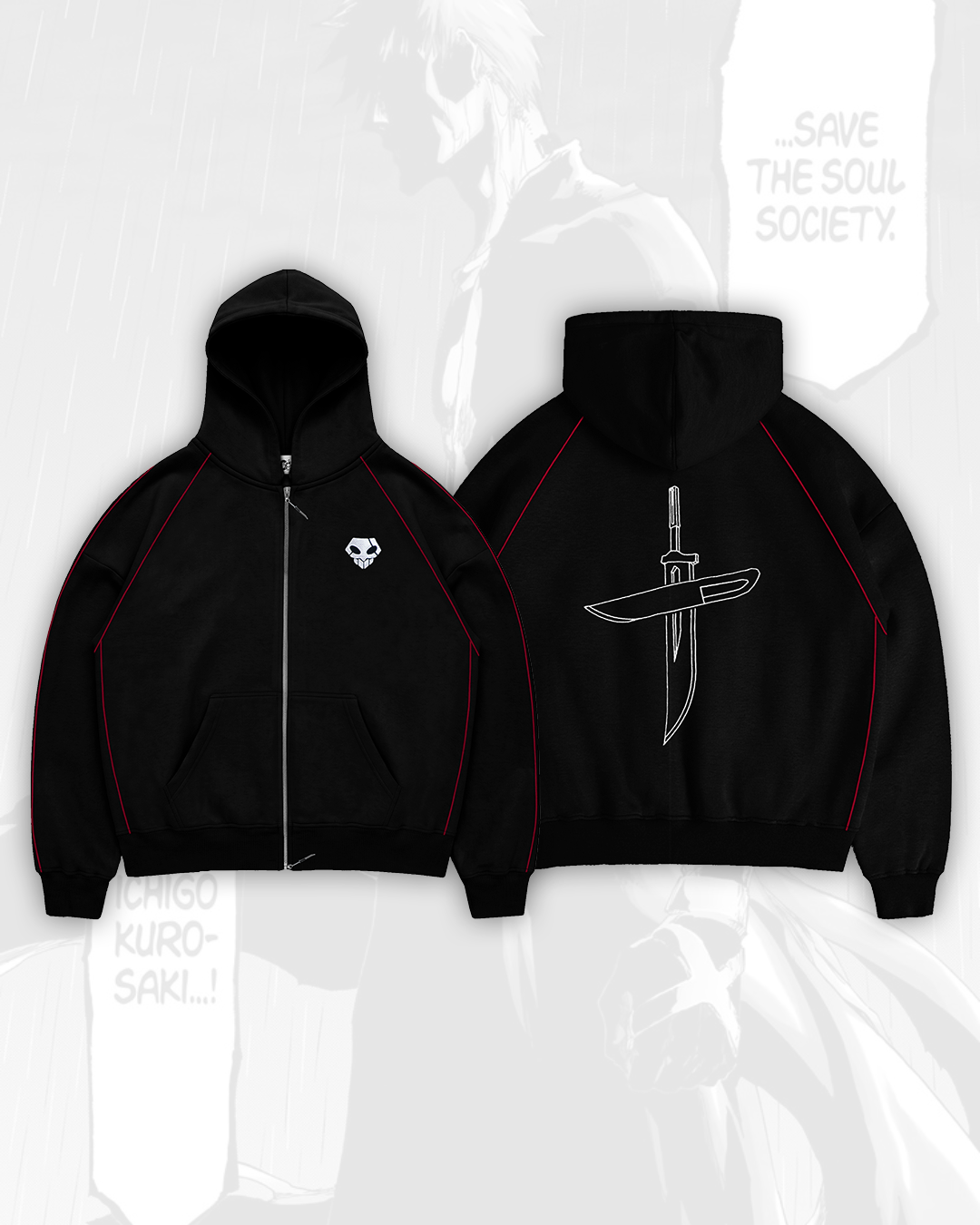 Soul Reaper Zip-Up