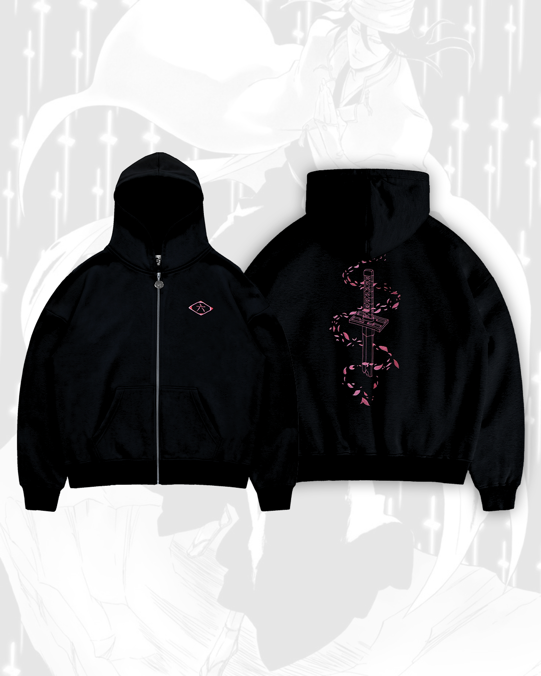 Senbonzakura Zip-Up