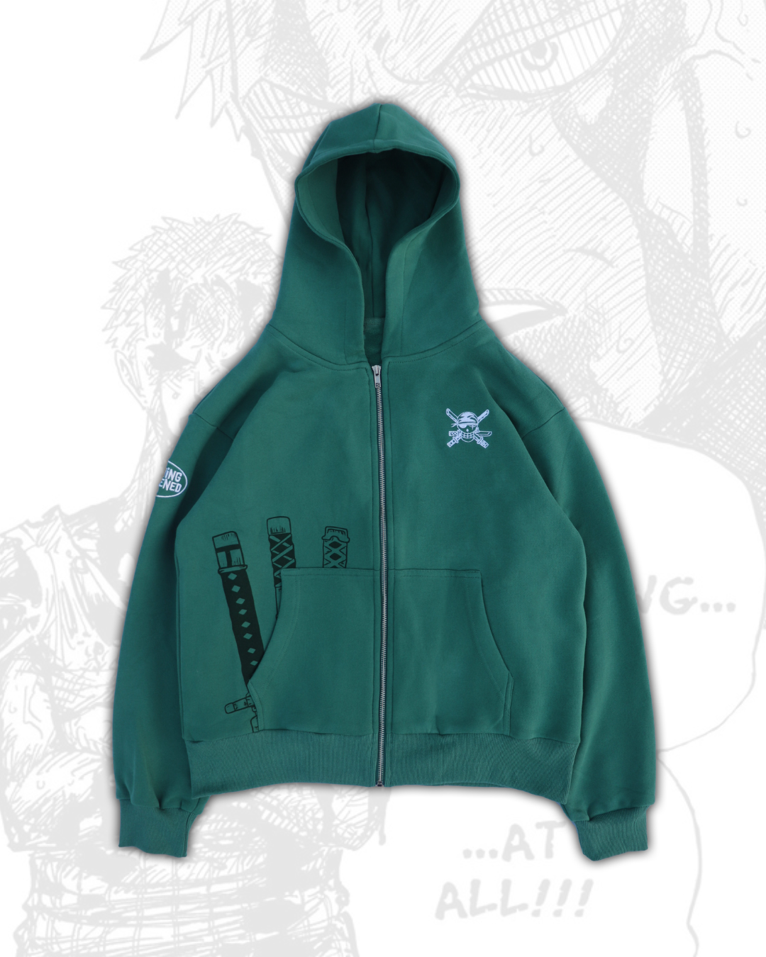 Three Swords Zip-Up